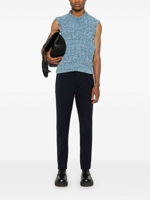 PRADA: Tailored & Formal trousers online - Gabardine Pants