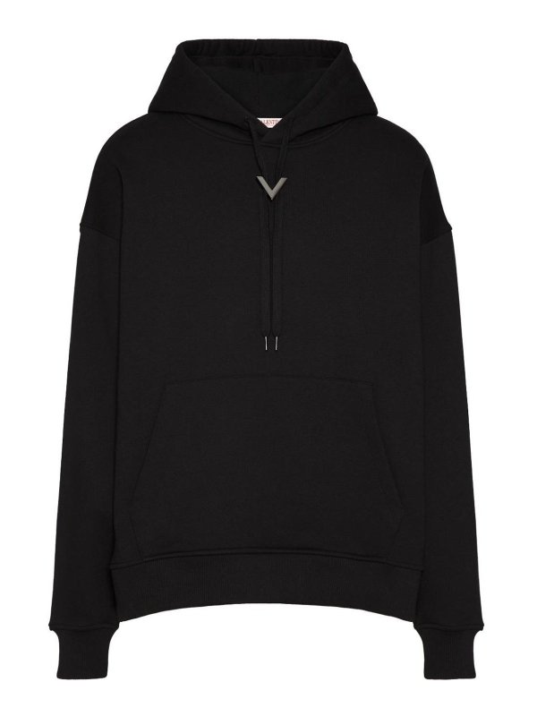 VALENTINO GARAVANI: Sweatshirts & Sweaters - V Detail Sweatshirt