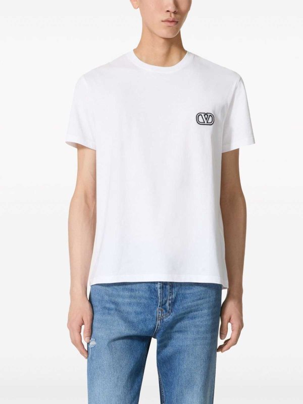 Vlogo Signature T-Shirt shop online: VALENTINO GARAVANI