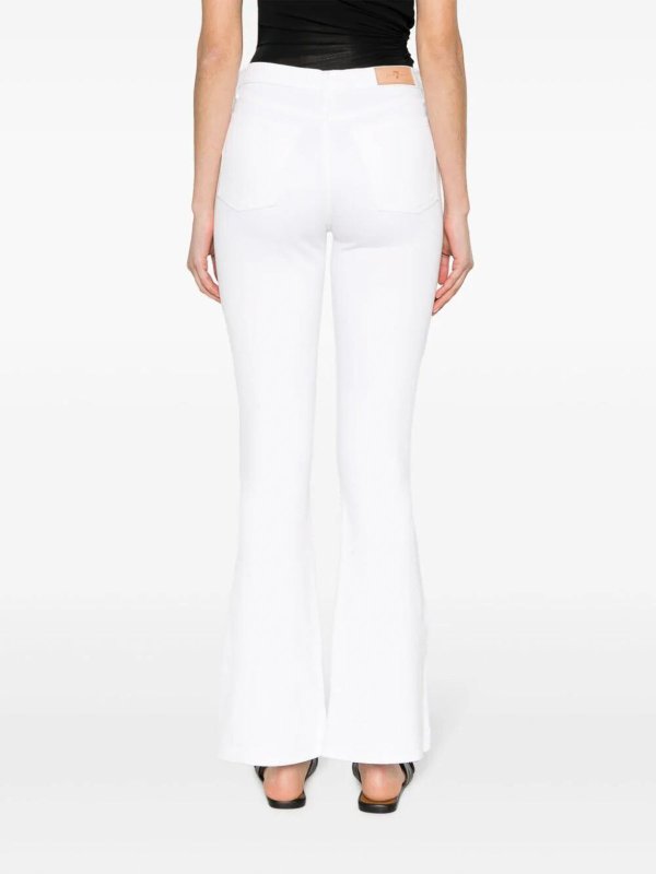 7 FOR ALL MANKIND buy online ブーツカットジーンズ - 白