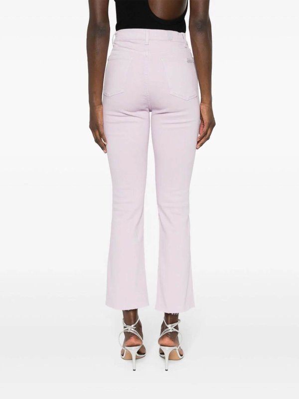 The Best Shops 7 FOR ALL MANKIND: Jeans boot-cut - Jeans Boot-Cut - Púrpura