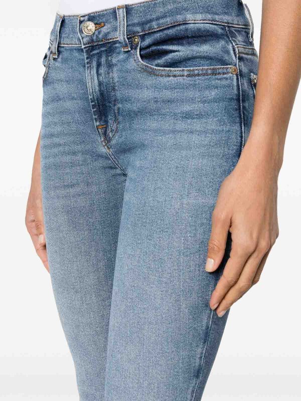 The Best Shops 7 FOR ALL MANKIND: Bootcut - Bootcut Jeans - Blau