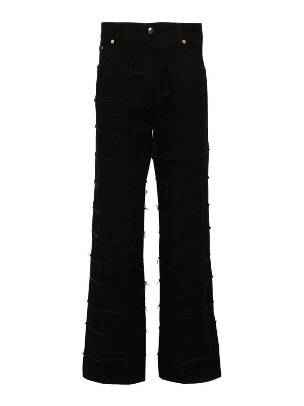 ANDERSSON BELL: bootcut jeans - New Patchwork Wide Leg Jeans