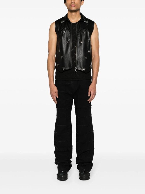 ANDERSSON BELL: bootcut jeans online - New Patchwork Wide Leg Jeans