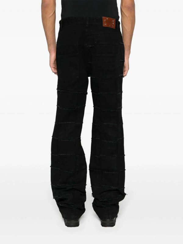 New Patchwork Wide Leg Jeans shop online: ANDERSSON BELL