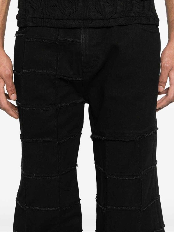 ANDERSSON BELL buy online New Patchwork Wide Leg Jeans