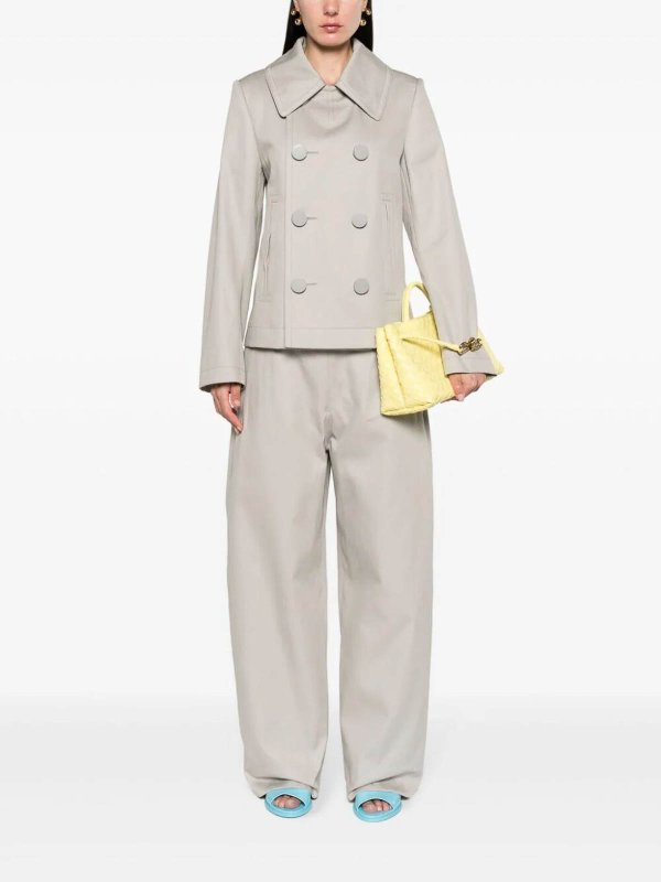 BOTTEGA VENETA: カジュアルトラウザー online - カジュアルパンツ - グレー