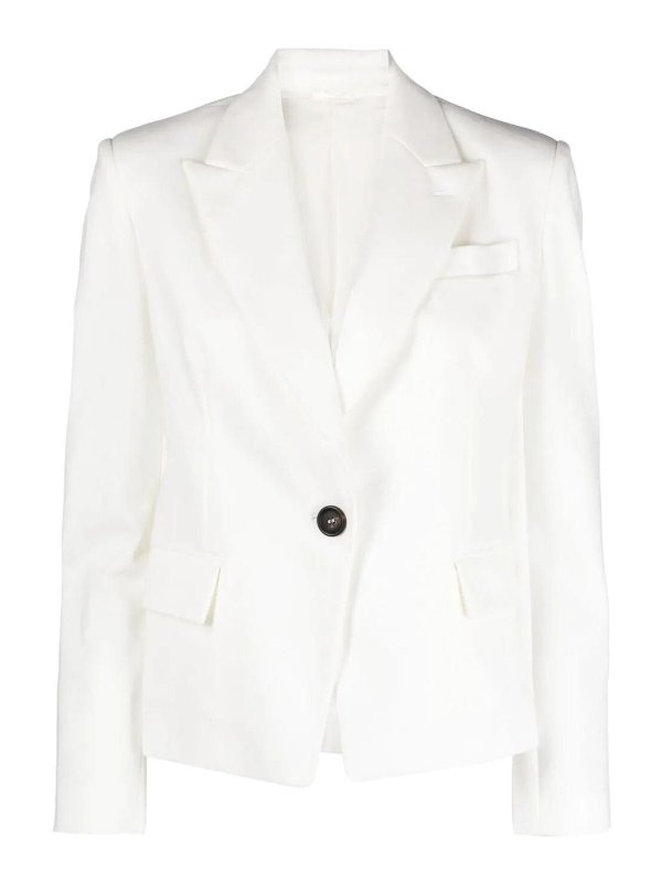 BRUNELLO CUCINELLI: Vestes de costume - Blazer - Beige