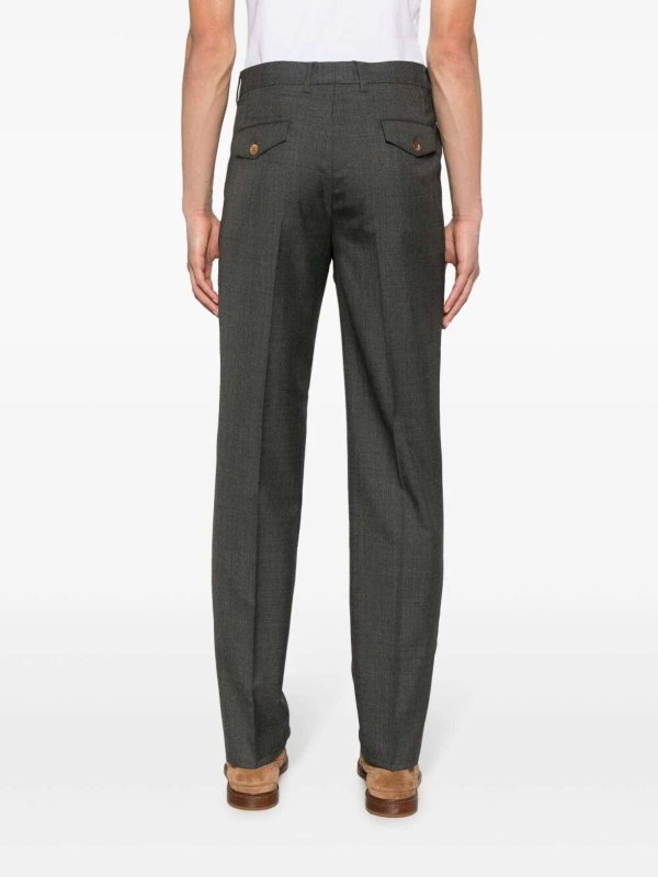 The Best Shops BRUNELLO CUCINELLI: Tailored & Formal trousers - Grey Pants