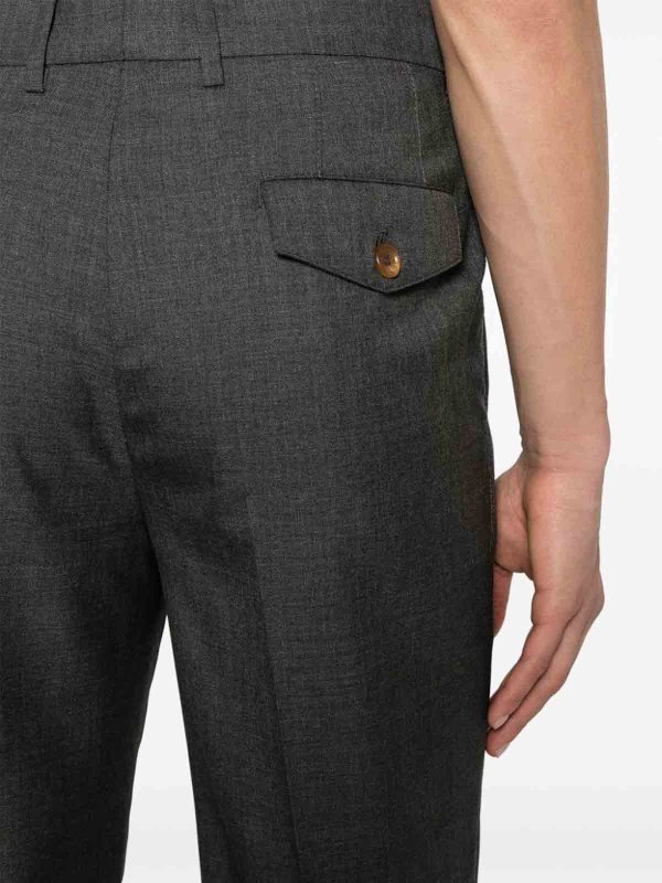 Grey Pants shop online: BRUNELLO CUCINELLI