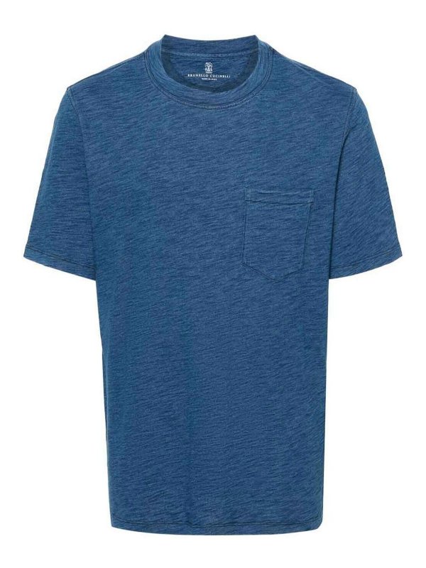 BRUNELLO CUCINELLI: t-shirts - Crew-Neck T-Shirt