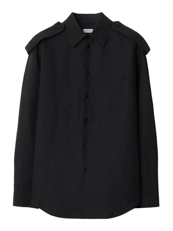 BURBERRY: Chemises - Chemise - Argent