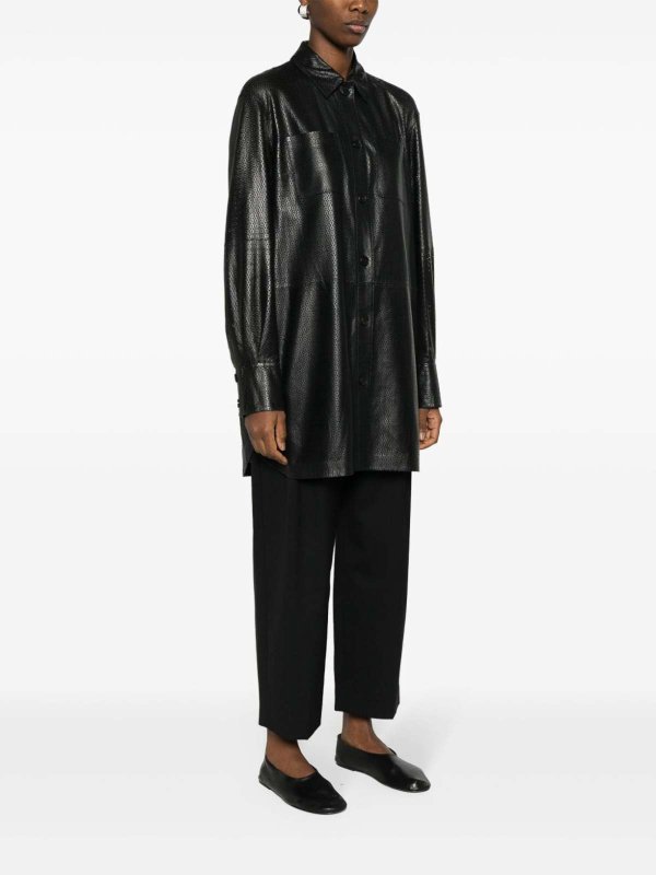 レザージャケット - 黒 shop online: DESA 1972