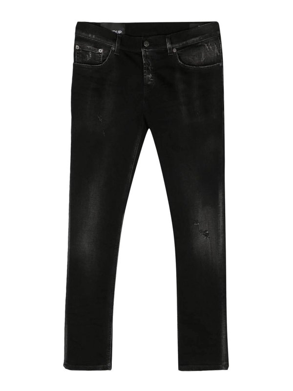 DONDUP: bootcut jeans - Mius 5-Pocket Jeans