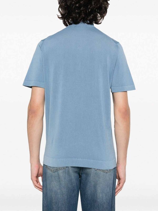 The Best Shops DRUMOHR: Polos  - Polo - Bleu Clair