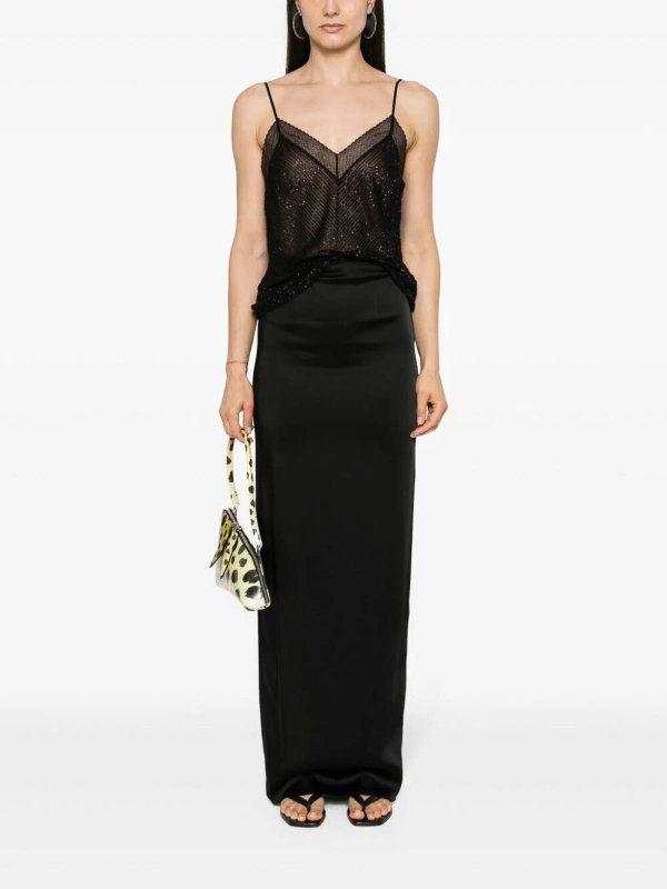 ELISABETTA FRANCHI: トップス＆タンクトップ online - トップ/タンクトップ - 黒