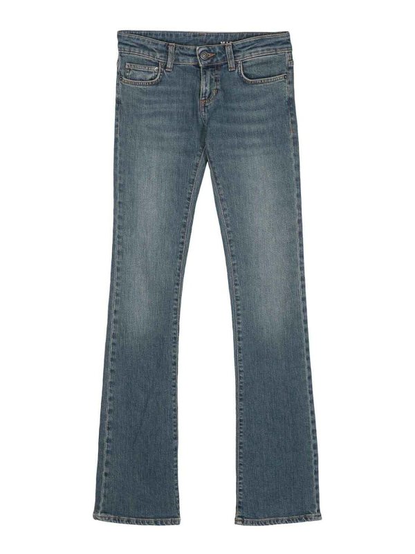 FIORUCCI: bootcut jeans - Mid Low Rise Bootcut Jeans