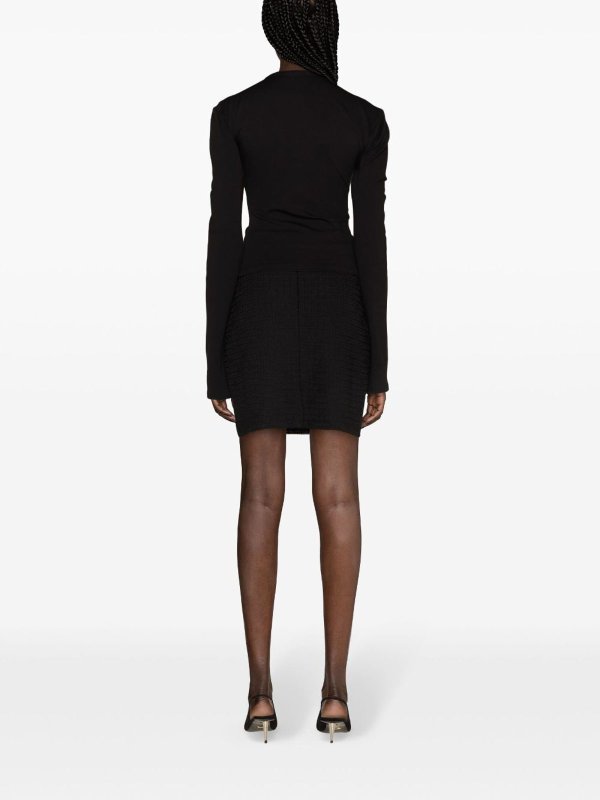 ミニスカート - 黒 shop online: GIVENCHY