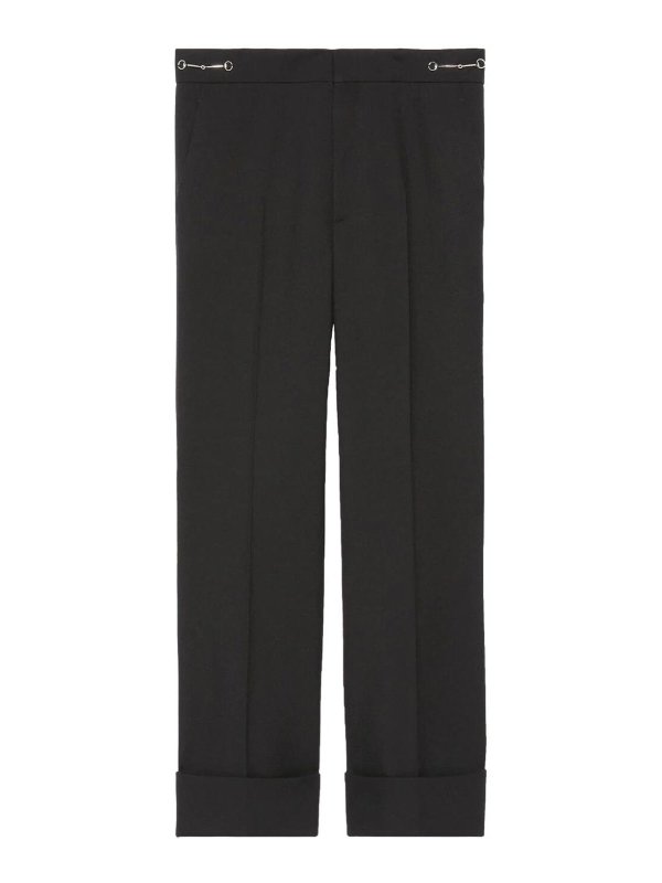 GUCCI: casual trousers - Wide Leg Pants