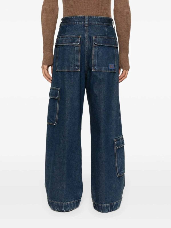 GUCCI buy online Wide Leg Jeans
