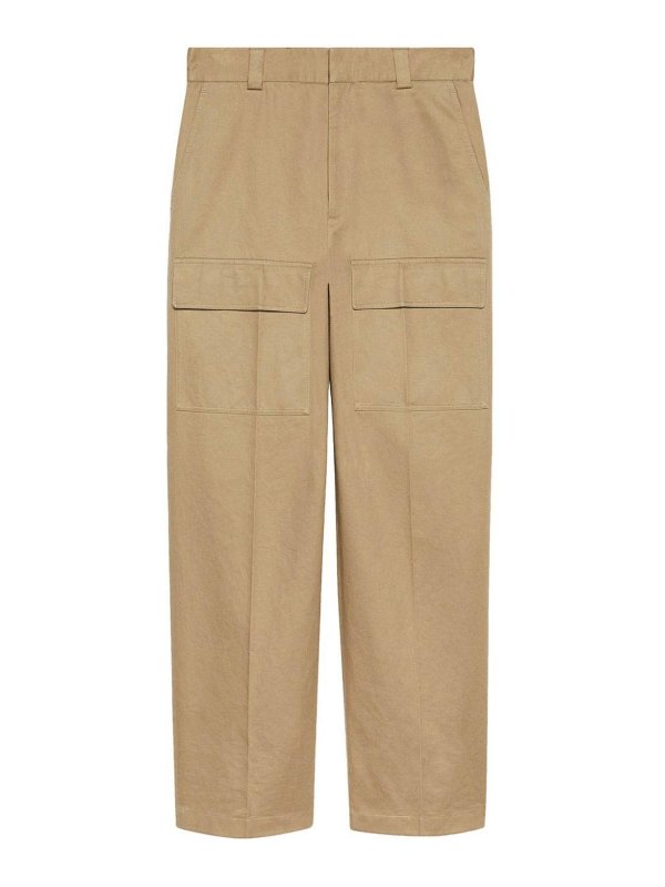 GUCCI: casual trousers - Wide Leg Pants