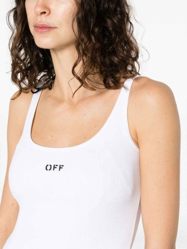 The Best Shops OFF-WHITE: トップス＆タンクトップ - トップ/タンクトップ - 白