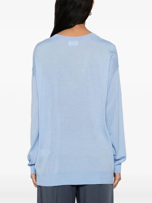 P.A.R.O.S.H. buy online V-Pullover - Hellblau