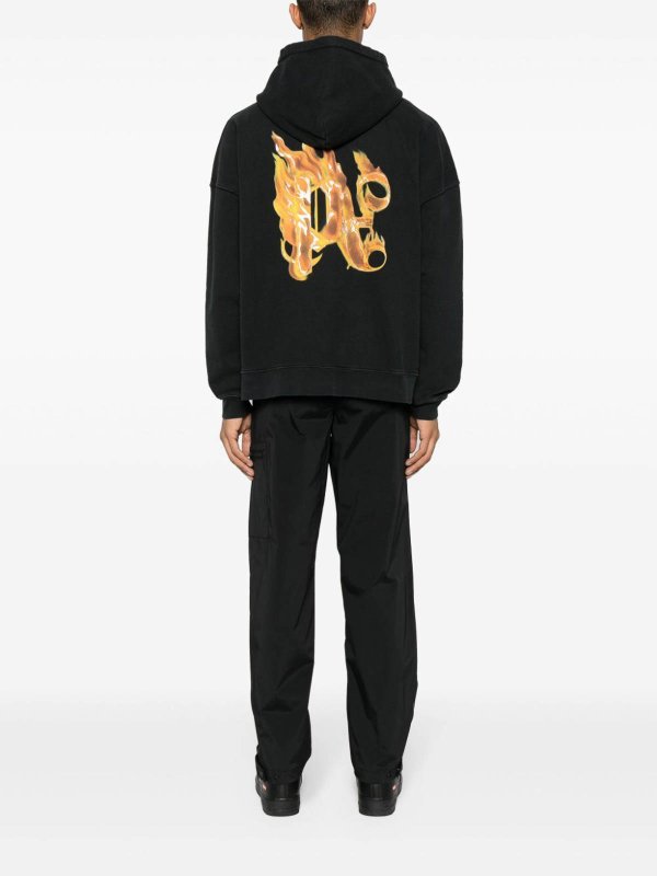 Palm Angels: Sudaderas y suéteres online - Sudadera - Negro