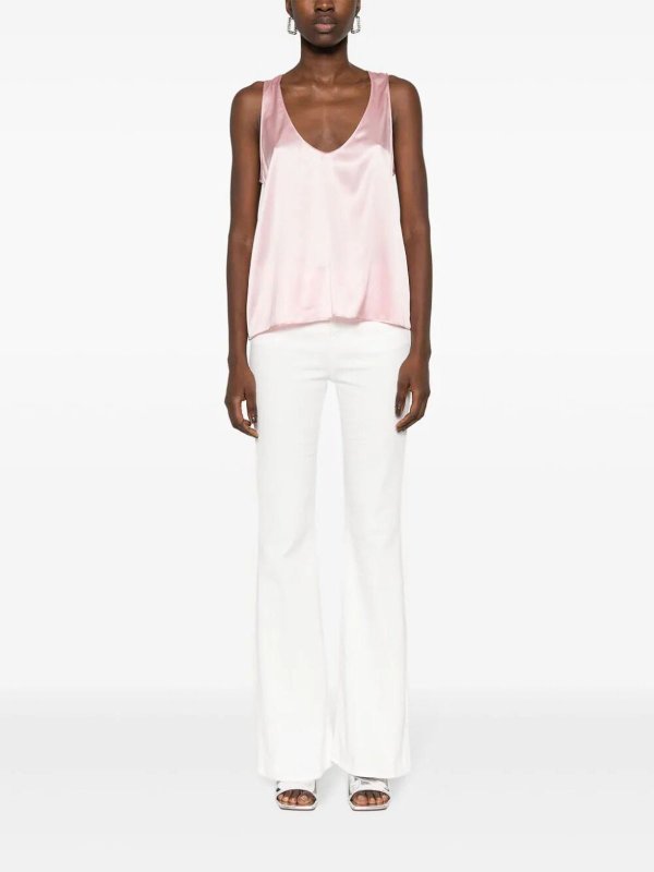 Pinko: Tops y camisetas sin mangas online - Top - Color Carne Y Neutral