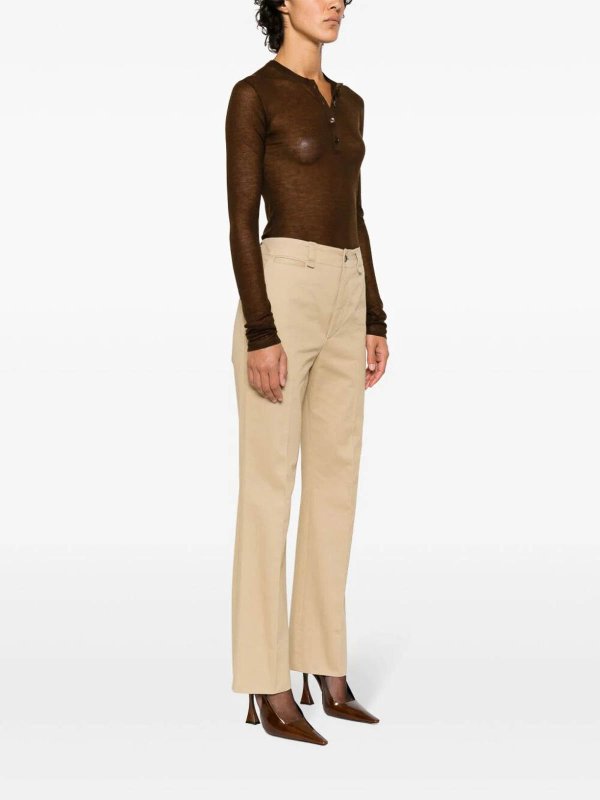 SAINT LAURENT: Trousers Shorts online - Flared Pants