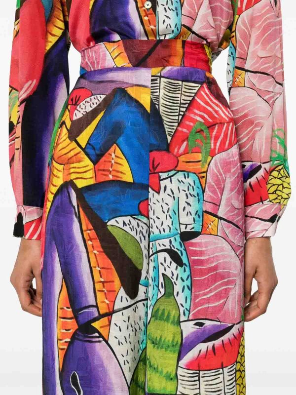 The Best Shops STELLA JEAN: トラウザーショーツ - ショートパンツ - マルチカラー