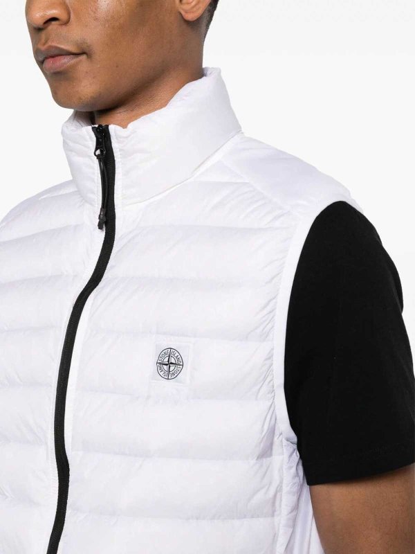 STONE ISLAND buy online Chaleco - Blanco