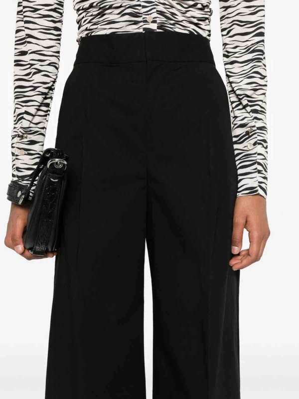 The Best Shops TWINSET: Trousers Shorts - Cropped Wide Leg Pants