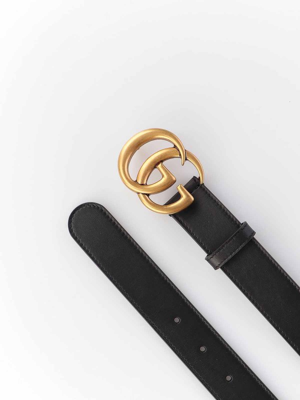 The Best Shops GUCCI: belts - Belt With Double Buckle