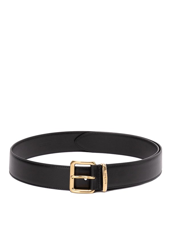 MIU MIU: belts - Leather Belt