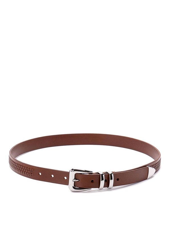BRUNELLO CUCINELLI: belts - Woven belt