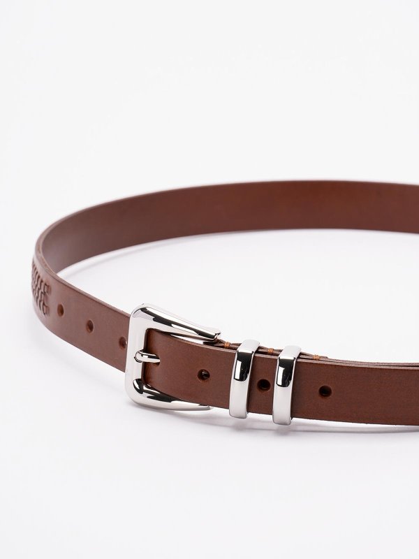 BRUNELLO CUCINELLI: belts online - Woven belt