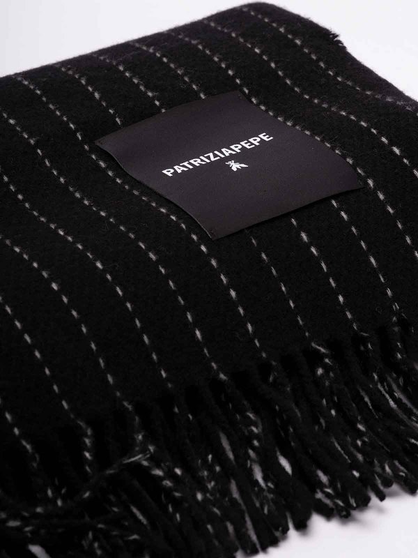 PATRIZIA PEPE: スカーフ online - スカーフ - 黒
