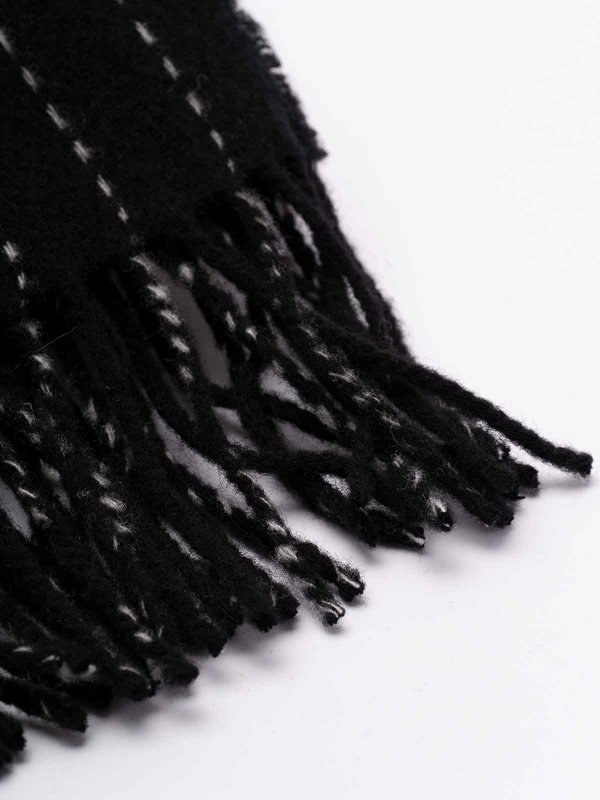 The Best Shops PATRIZIA PEPE: スカーフ - スカーフ - 黒