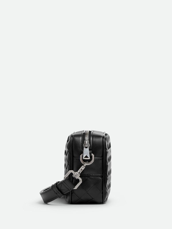 BOTTEGA VENETA: cross body bags online - Mini Braided Camera Bag