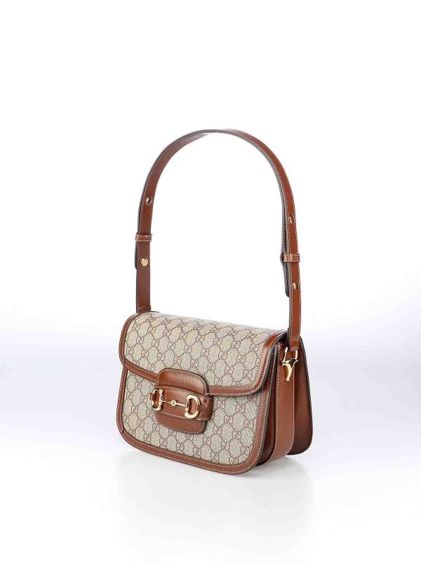 GUCCI: cross body bags online - Horsebit 1955 Small Shoulder Bag