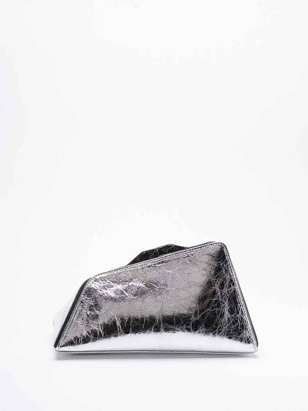 The Attico: Bolso clutch online - Bolso Clutch - Plata