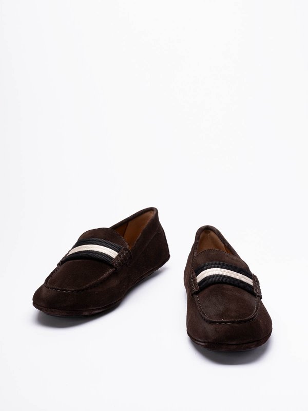 BALLY: Mocassins & Chaussures bateau online - Mocassins - Marron
