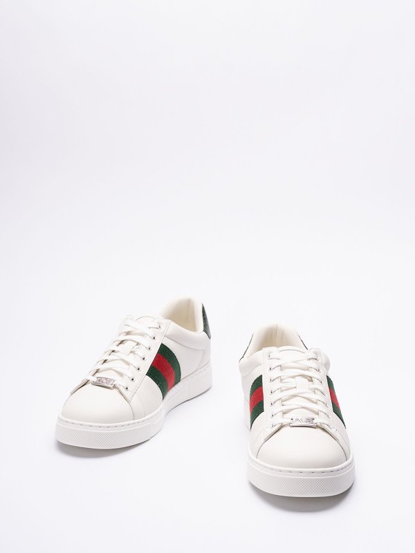 GUCCI: trainers online - Ace Sneakers With Web