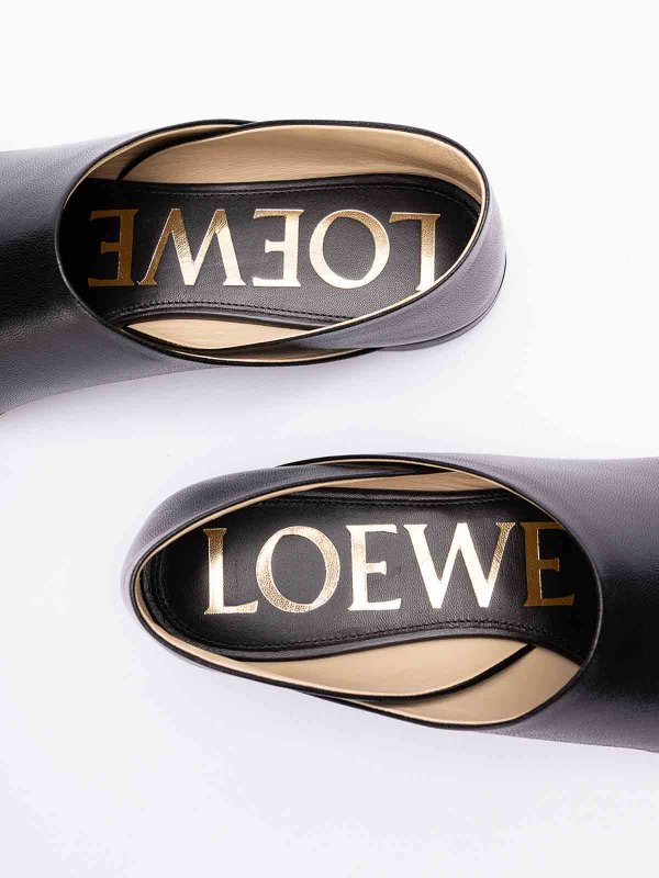 LOEWE buy online ローファー - 黒