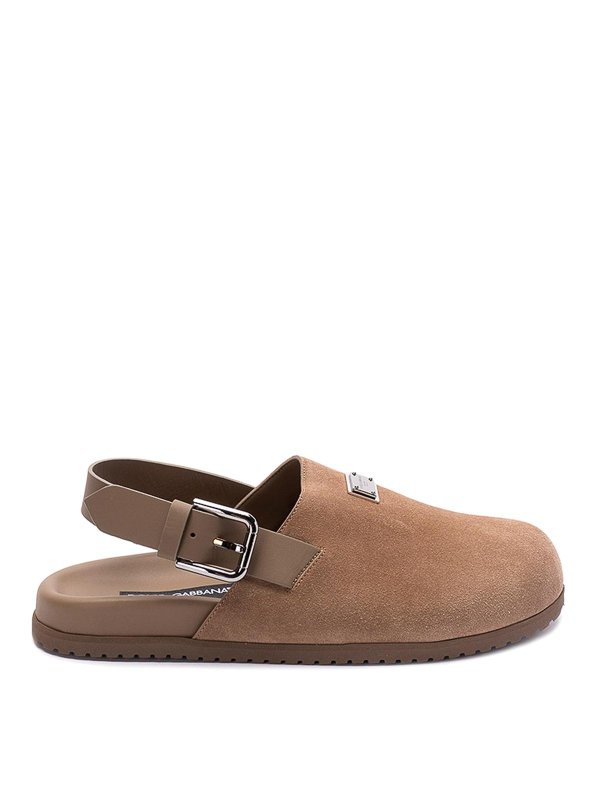 DOLCE & GABBANA: ロファー＆スリッパ - ローファー - ベージュ