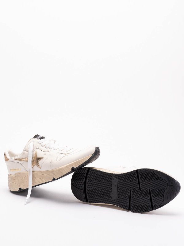 Baskets - Blanc shop online: GOLDEN GOOSE