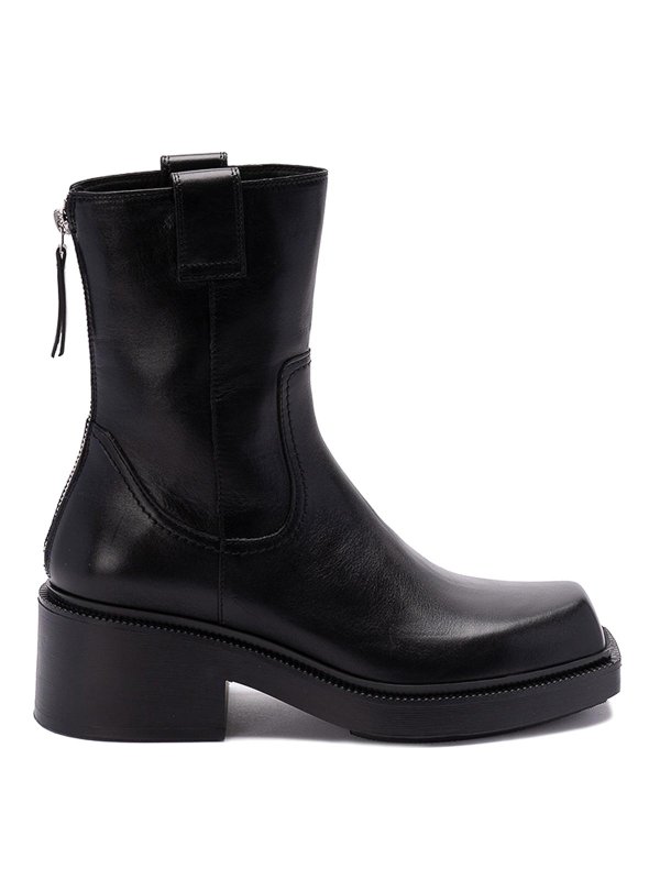 VIC MATIE: Bottines - Bottines - Noir