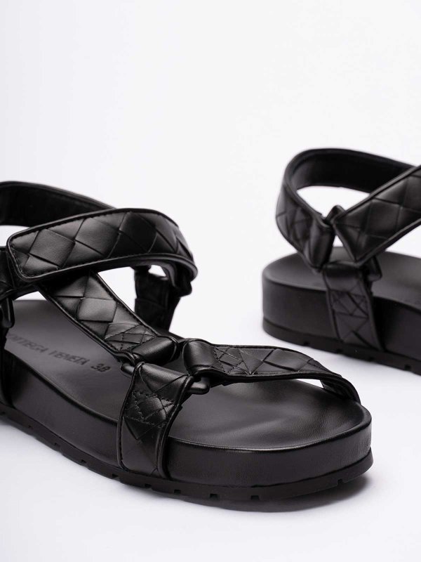 BOTTEGA VENETA buy online フラットシューズ - 黒
