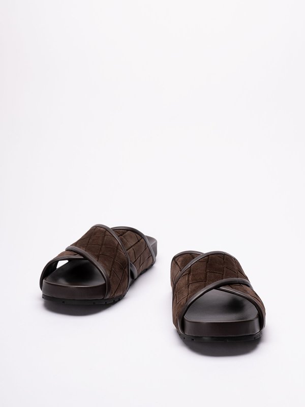 BOTTEGA VENETA: Sandalias online - Sandalias - Negro
